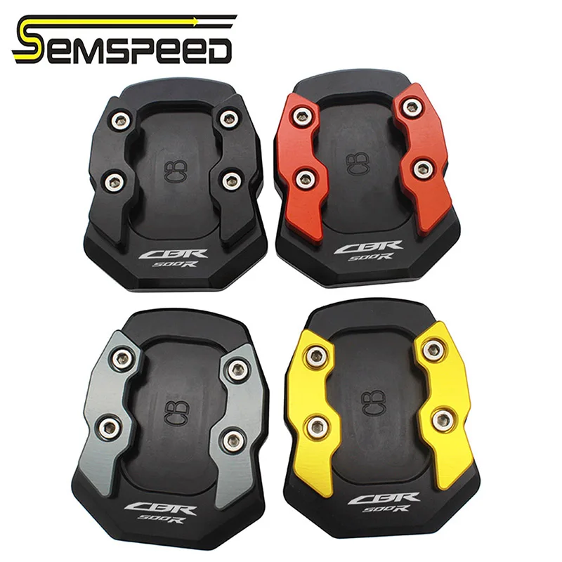 

Semspeed CB500R Kickstand Enlarger Side Stand Pad Extension Support Plate for HONDA CB 500R
