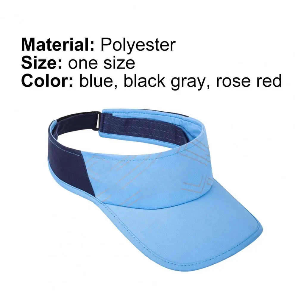 

Sun Hat Empty Top Beathable Long Brim Summer Outdoor Sports Baseball Visor Cap for Travel Sun Hat