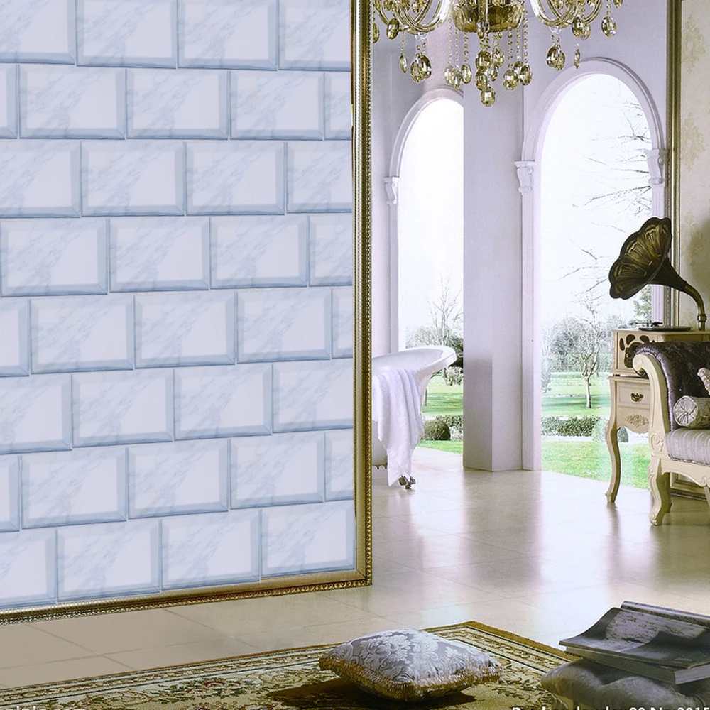 Самоклеящиеся 3D наклейки на стену 9 шт. обои с имитацией кирпича и мрамора