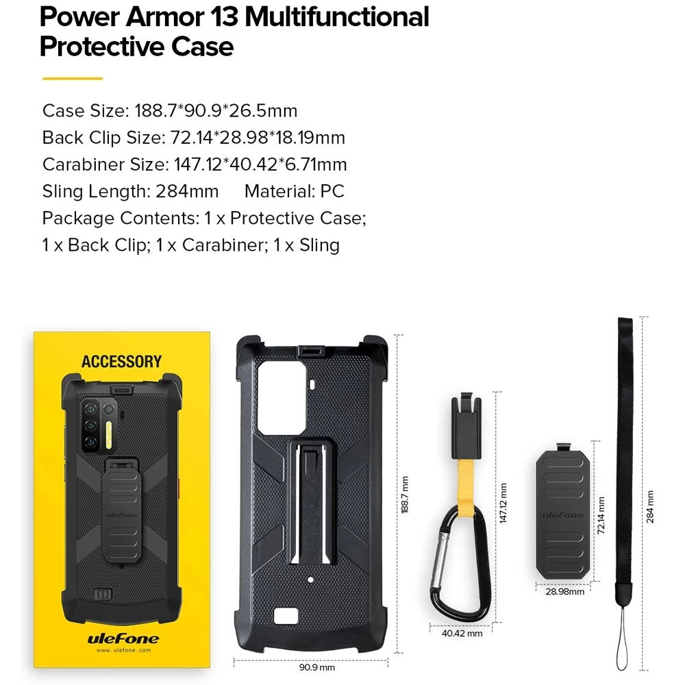Оригинальный Ulefone чехол для телефона Power Armor 13 смартфон прочный защитный улицы с