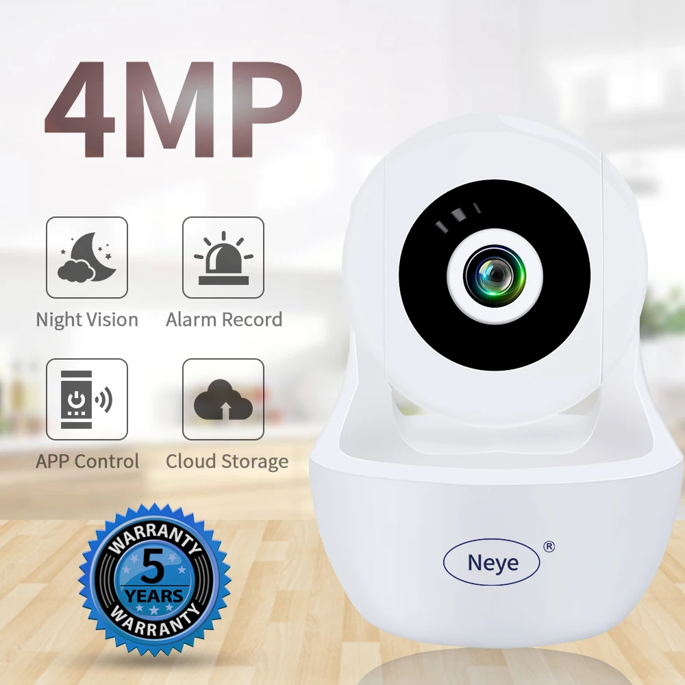 IP камера N_eye для домашней системы безопасности 1080P HD Wi Fi 4 МП|Камеры