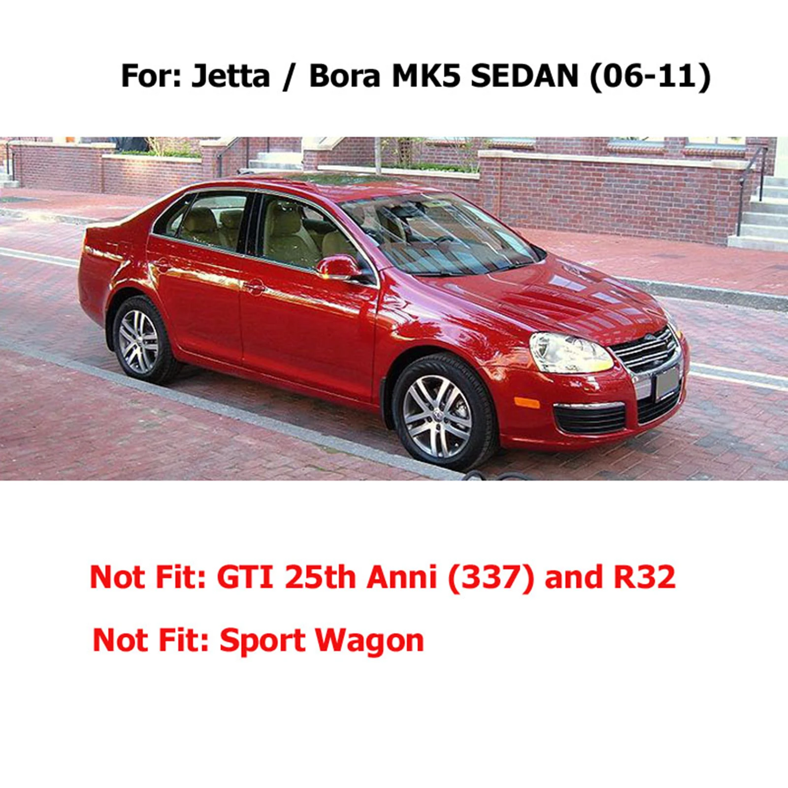 Брызговики для VW Jetta A5 Mk5 Bora Vento GLI 2006-2011 4 шт. | Автомобили и мотоциклы