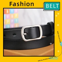 belts for women pin buckle thin leather fashion all match casual retro belt jeans waistband designer belts high quality cowskin