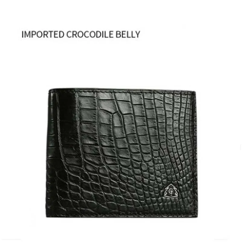 

Мужской кошелек из крокодиловой кожи gete