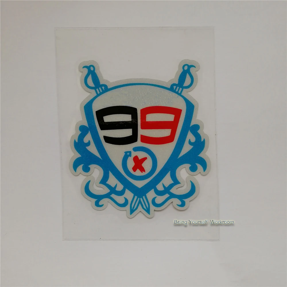 

Ретро лого Jorge Lorenzo № 99 стикеры мотогонок наклейка для FIAT виниловые автомобильные наклейки для мопеда и мотокросса автомобиля стикер