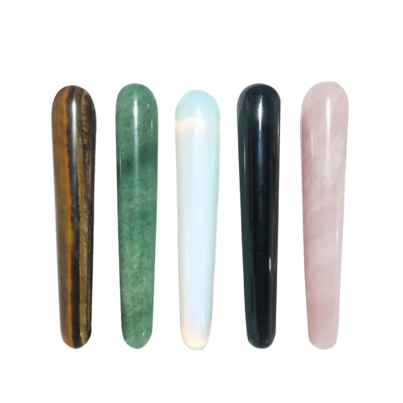 

Yoni Wand Natural jade Vaginal Muscle Firming Kegel Exerciser Feminine Hygiene Stone crystal Rose Quartz Bar Pelvic Floor Repair