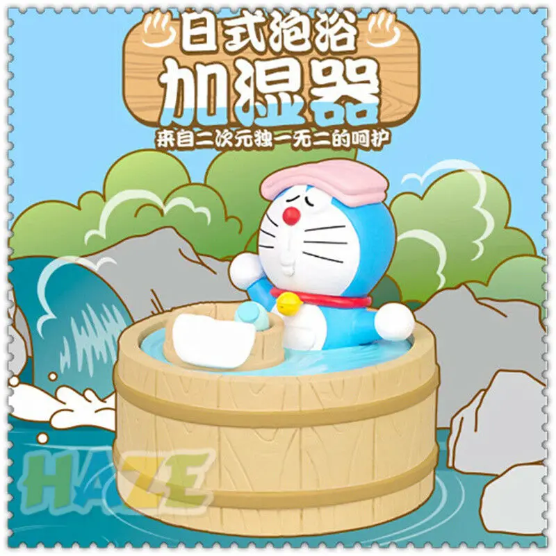 Горячая Аниме Doraemon увлажнитель для ванны робот кошка украшения 9 см ПВХ + ABS