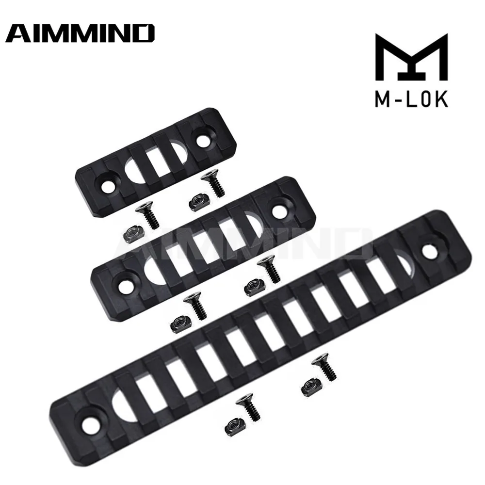 Новый стиль Mlok Handguard Section 5 7 13 слот алюминиевый Пикатинни/Вивер Rail AR-15 MLOK 20 мм |