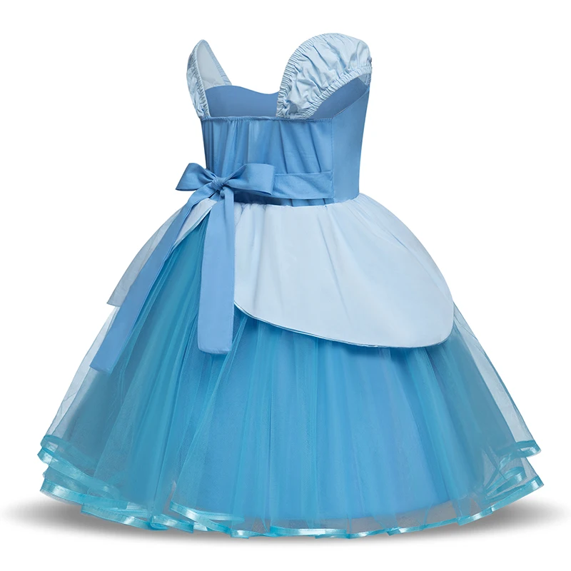 Платье для маленьких девочек Элегантная одежда принцессы костюмированной