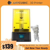 anycubic photon mono 3d printer sla uv resin printer with 6 inch 2k monochrome fast printing speed 130x80x165 mm impresora 3d