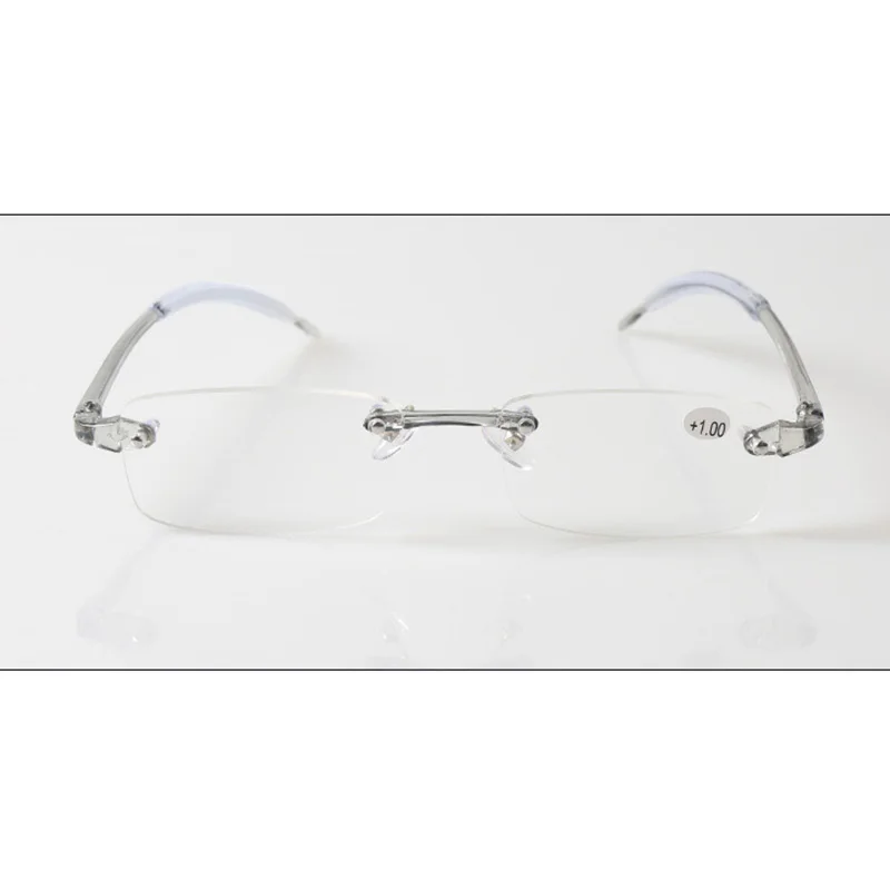 Gray TR90 Reading Glasses Unisex RImless Presbyopic +0.5+0.75 +1 +1.25 +1.5 +1.75 +2 +2.25 +2.5 +2.75 +3.25 +3.5 +3.75+4 | Аксессуары