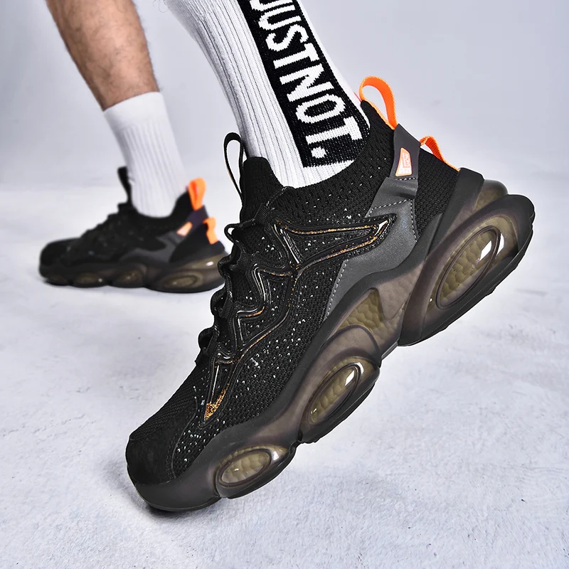 

Кроссовки мужские для бега, модная дышащая Спортивная повседневная обувь, летние