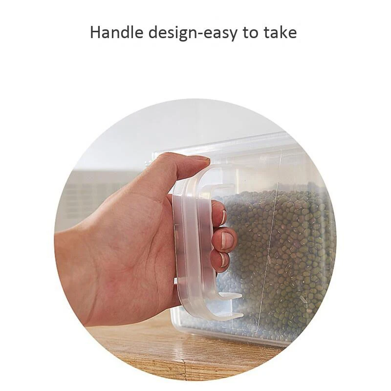 

2 Pack Fridge Storage Saver,Stackable Organizer with Handle to Keep Fresh for Food,Fruits,Vegetables,Meat and Fish