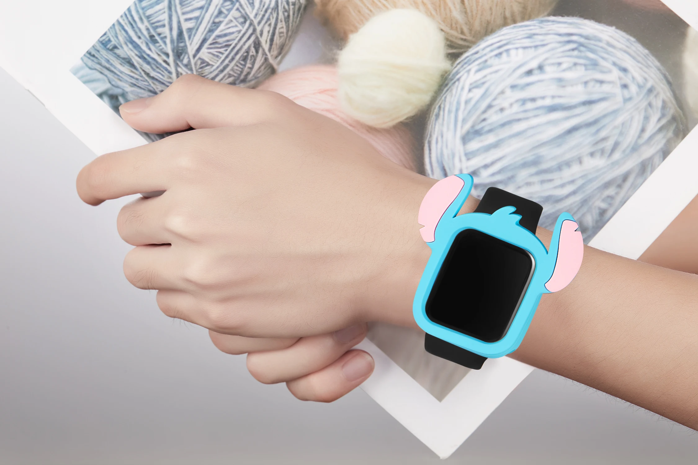 Чехол Serilabee Stitch для apple watch 4, 5, 40 мм, 44 мм, милый защитный тпу чехол s для iwatch series 4, 5