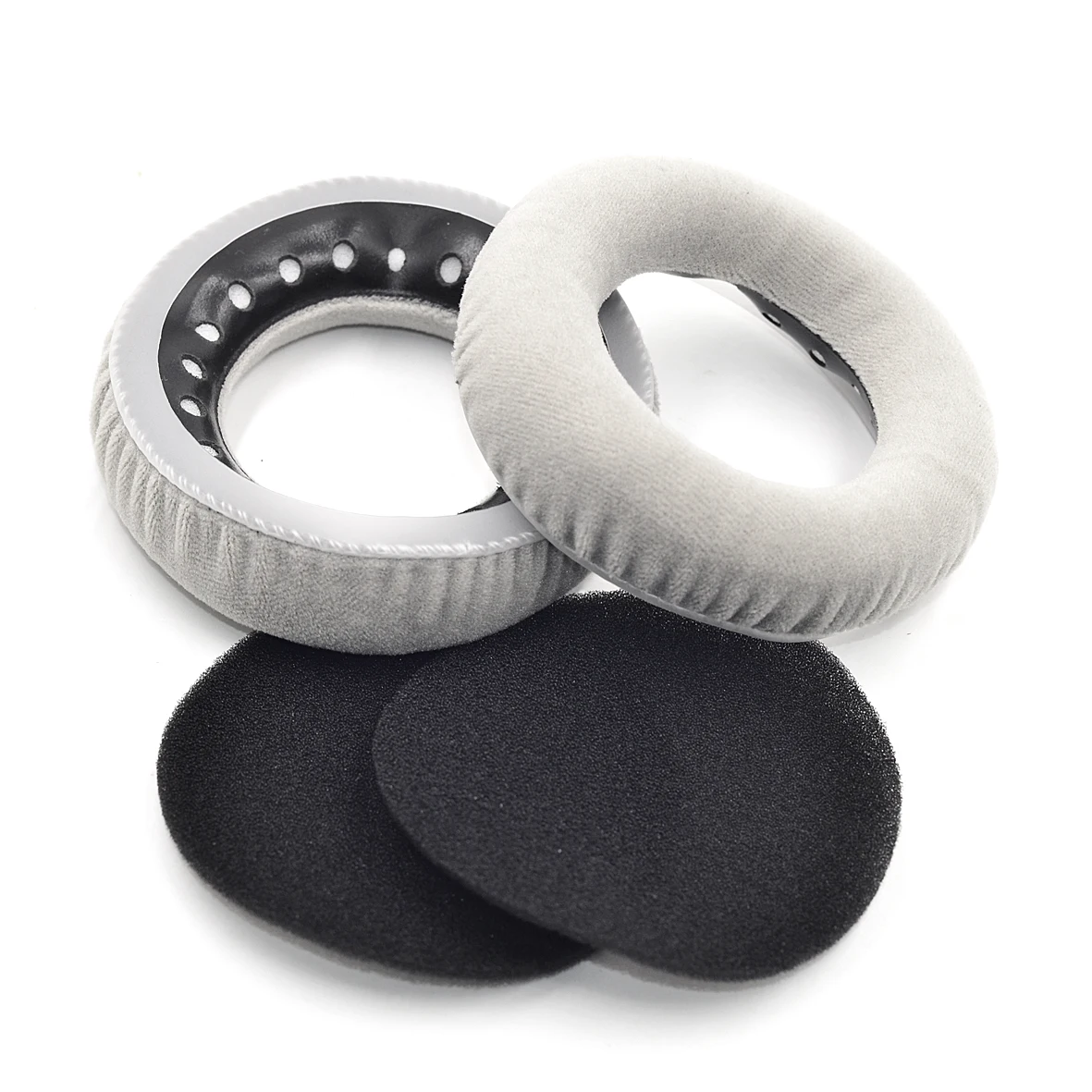 Gray Velour Defean Замена мягкие амбушюры для Beyerdynamic DT880 DT860 DT990 DT770 T5P T70 T70P T90 T5P T1 наушников - Цвет: Gray Velour