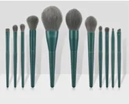 

9 Makeup Brushes Set Brush End Champagne Gold (7 PCs and 2 Pcs) New Beauty Tools