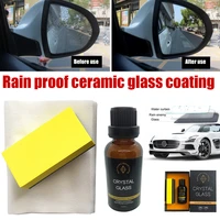 30ml car glass nano coating hydrophobic crystal coating liquid glass car window coating anti rain water ceramic glass coating