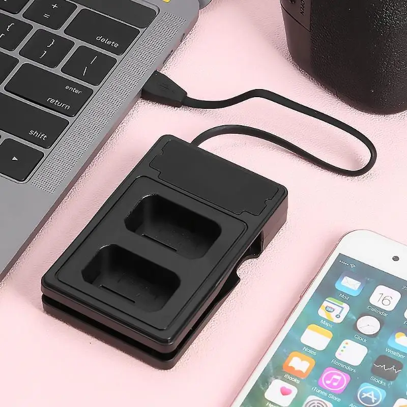 Портативное NP-FW50 зарядное устройство для камеры с ЖК-дисплеем и USB двойное Sony A6000