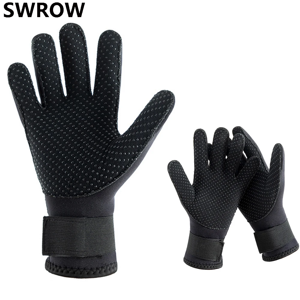 

3mm neoprene diving gloves men and women scuba harpoon warm swimming gloves non-slip wear-resistant snorkeling gloves