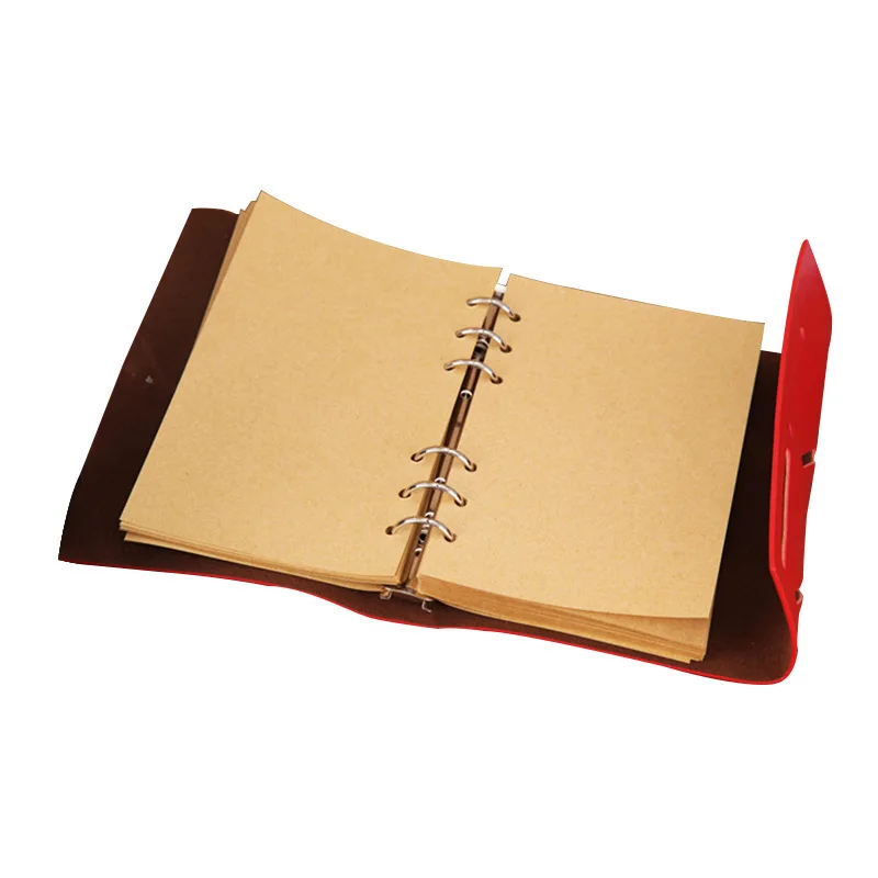 Retro notebook spiral diary vintage pirates anchors PU leather replaceable stationery gift handmade | Канцтовары для офиса и