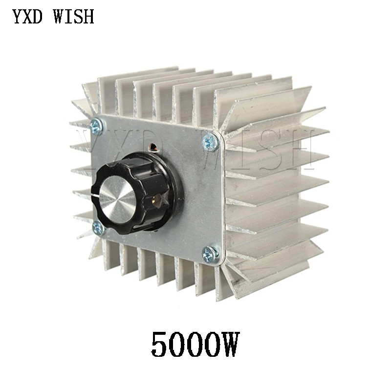 AC 220 V 5000 W SCR Напряжение регулятор Moror Скорость контроллер светильник затемнения
