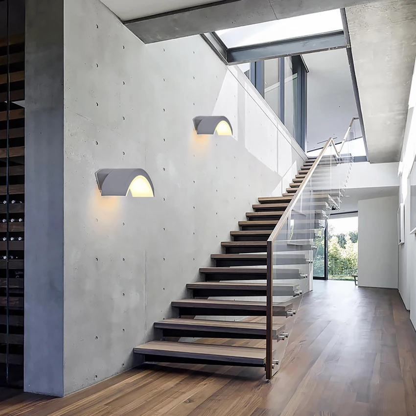 Уличная Водонепроницаемая настенная лампа светодиодный садовый светильник для