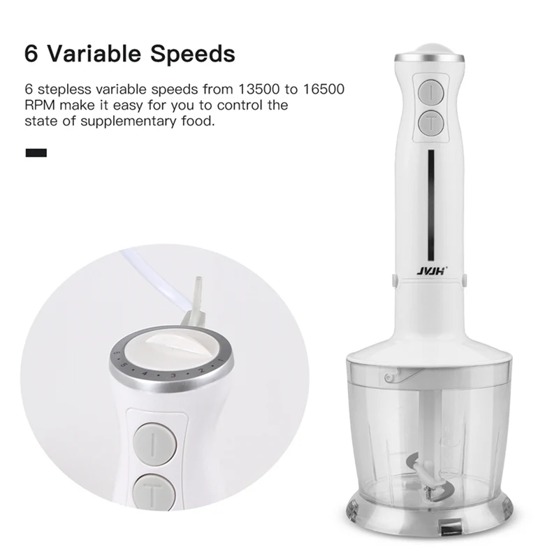 Billig JVJH 4 In 1 Multifunktionale Mixer Schneebesen Küchenmaschine Fleischwolf Mit Schleifen Tasse Messbecher 6 Geschwindigkeiten Einstellbar