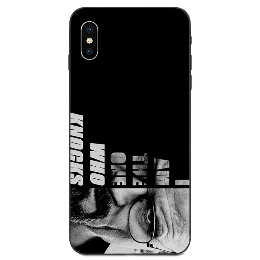TPU Mobile For Xiaomi Redmi Note 3 3S 4 4A 4X 5 5A 6 6A 7 7A K20 Plus Pro S2 Y2 Y3 Breaking Bad I Am The One Who Knocks | Мобильные