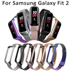 Ремешок для Samsung Galaxy Fit2 R220, сменный металлический браслет из нержавеющей стали для Galaxy Fit 2 Hot S