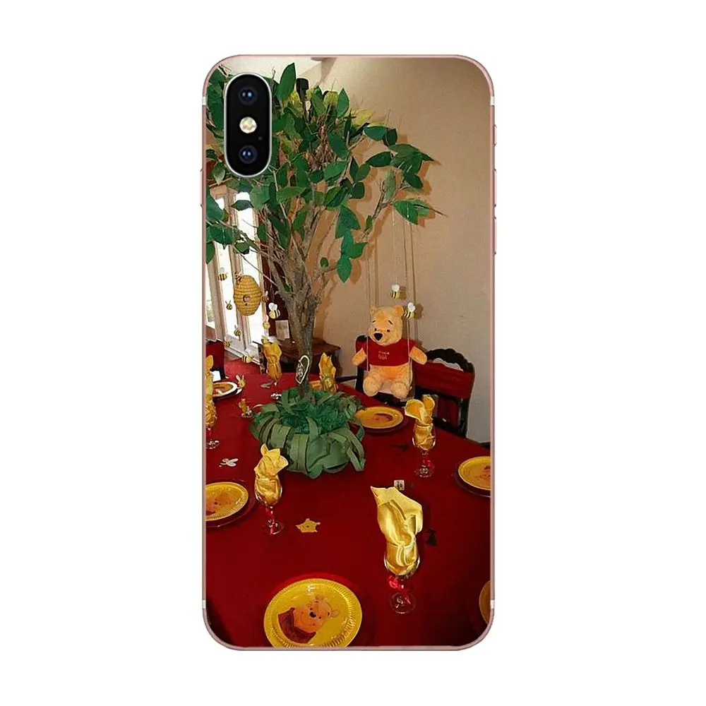 Винни-Пух в осенними листьями модные чехлы для Huawei NOVA 2 V20 Y3II Y5 Y5II Y6 Y6II Y7 Y9 G8 G9 GR3 GR5 GX8