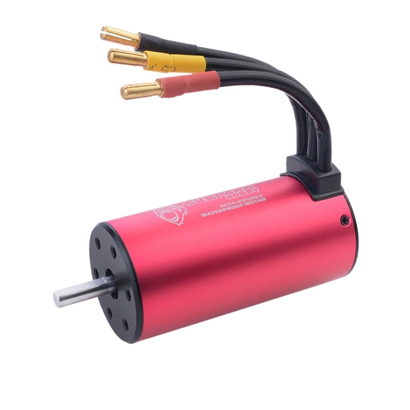 

Водонепроницаемый бесщеточный двигатель SURPASS HOBBY KK 3674 5,0 мм, 1/10 кв для гоночного внедорожника RC 1/8