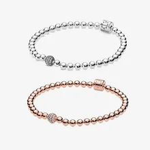Brand new authentic hot selling jewelry beaded bracelet DIY designer fashion original charm Pandora bracelet ladies gifts