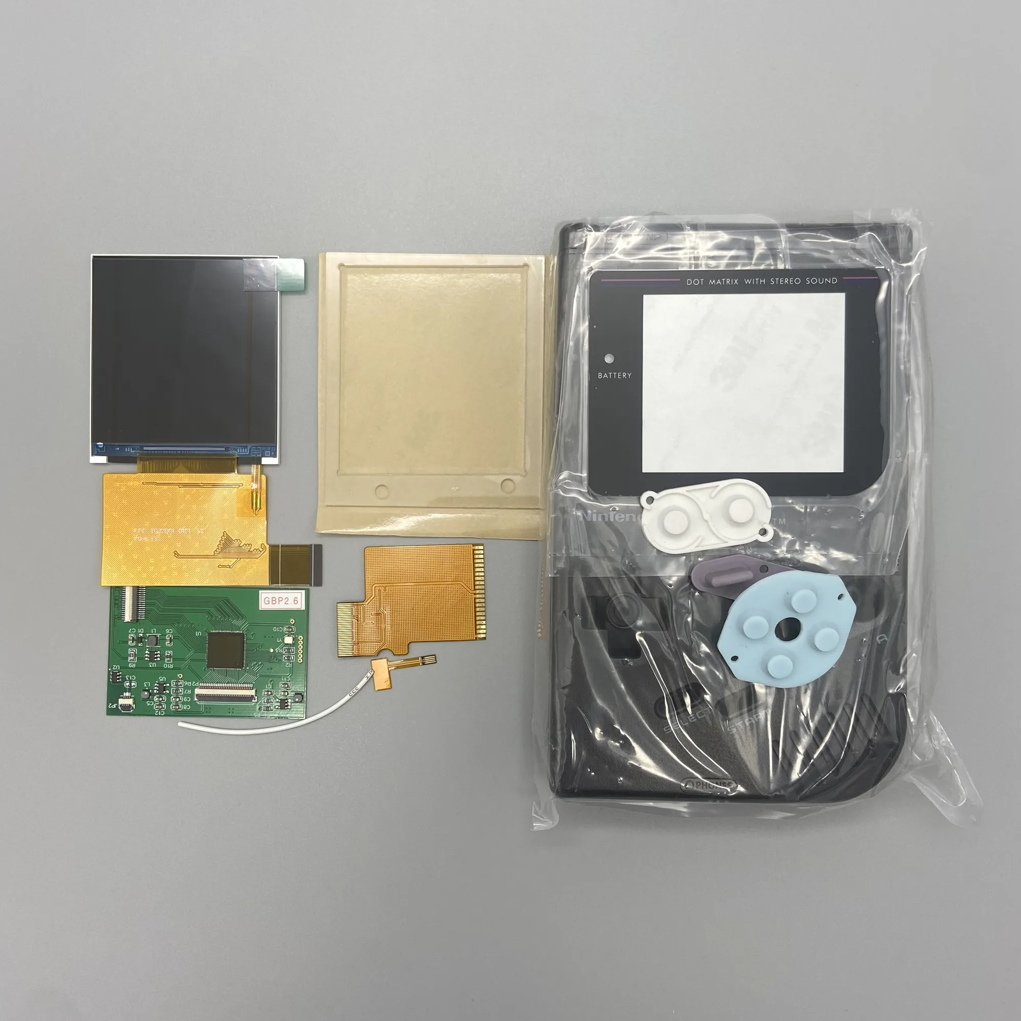 

2.6 inches DMG GB high brightness LCD and new shell for Gameboy GBGB IPS LCD screen