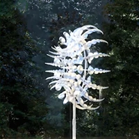 unique and magical metal windmill outdoor wind spinners wind catchers yard metal windmill garden decoration dropshipping