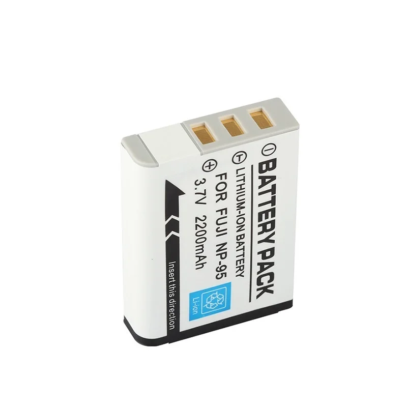 

7.4v 2200mah lipo Battery NP-95 NP 95 Rechargeable Camera Battery For FUJIFILM FinePix F30 F31fd Real 3D W1 X-S1 X100 X100s