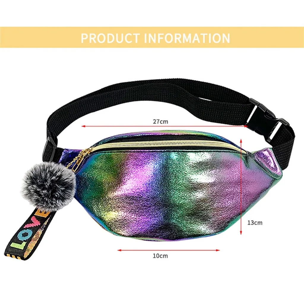

Women Waist Pack Fanny Pack Leather Waterproof Crossbody Shoulder Waist Pack Belt Bag Pouch Hip Bum Bag Travel Sport