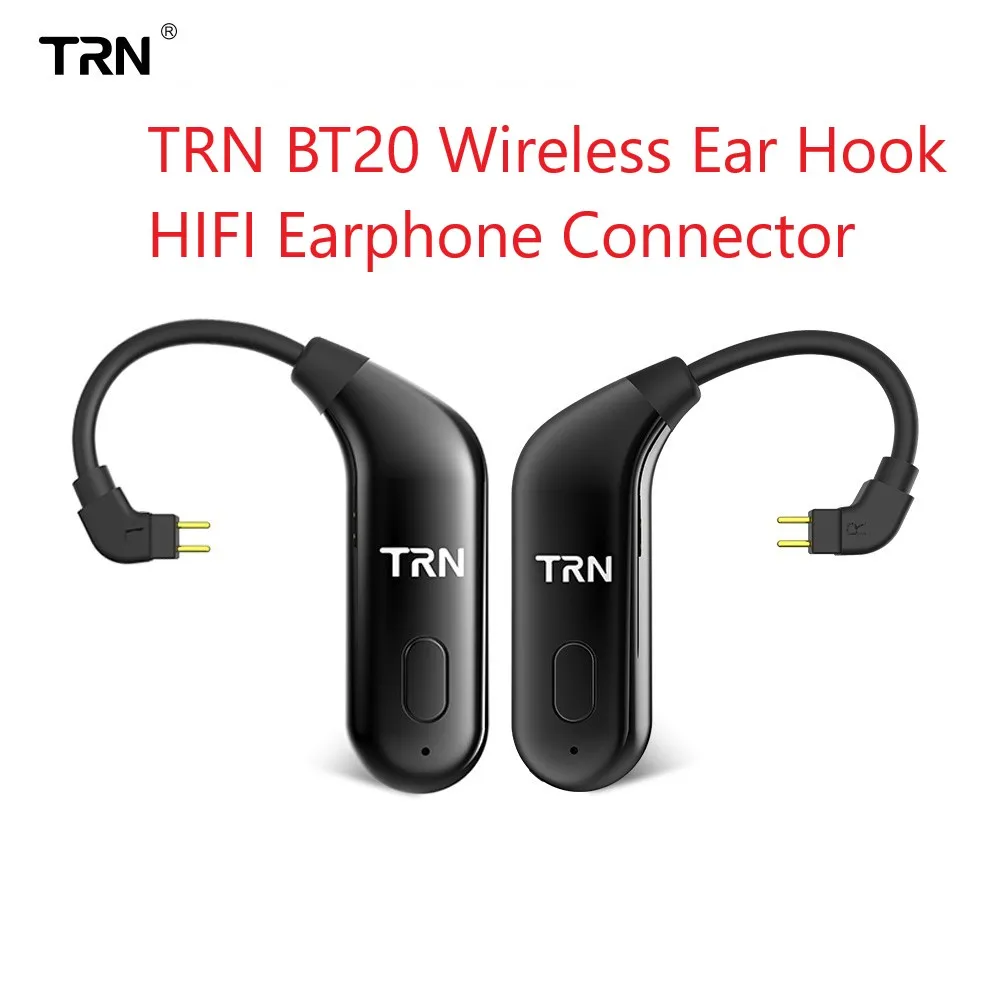 Bluetooth 5 0 беспроводной ушной крючок TRN BT20 HIFI наушники 2PIN/MMCX разъем для X6/IM1/IM2/V80/v30