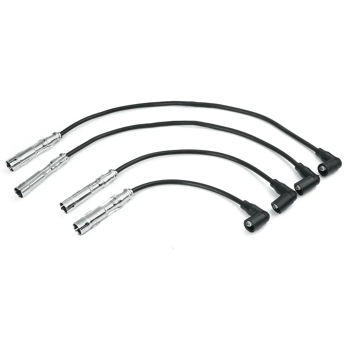 

4Pcs Lgnition Cables Set Car Lgnition System Accessories For Seat Arosa Inca VW Caddy Lupo Polo 30650843