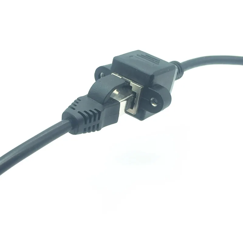 10 см RJ45 8P8C FTP STP UTP Cat 5e штекер гнездо Lan Ethernet сетевой Удлинительный кабель с