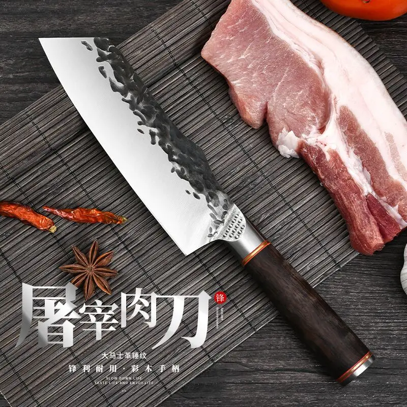 

Домашний кухонный нож многоцелевой шеф-нож для приготовления суши фруктовый ломтик ручной работы шеф-повара мясница нож из нержавеющей ста...