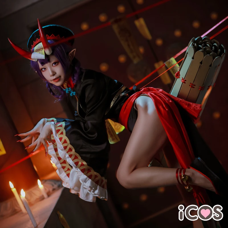Fate Grand Order fate/extra Shutendoji маленький зомби Cheongsam 4 й юбилей Косплей Костюм Униформа