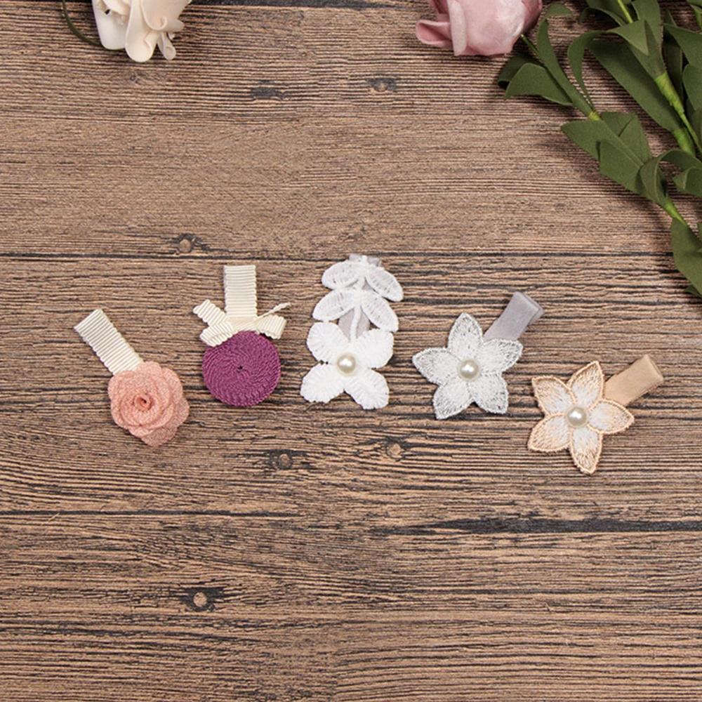 10 цветов печатные заколки для маленьких девочек заколка с бантиком милые