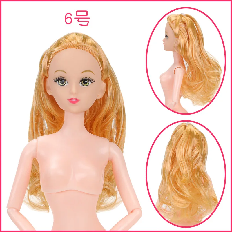 30 см Симпатичная красивая кукла человекоид модель головы + тела 20 шарниров можно