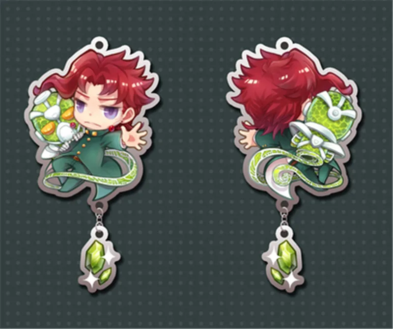 Брелок для ключей в стиле аниме Невероятные приключения Джоджо металлический