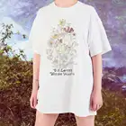 Летняя футболка для пожилых, влюбленных, хиппи, музыкальная Винтажная футболка, крутая Свободная Женская футболка, Повседневная футболка с коротким рукавом и принтом аниме