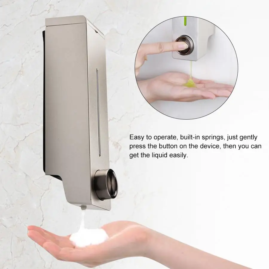 305 мл настенный диспенсер для мыла мыло рук лосьон шампунь ванной комнаты кухни