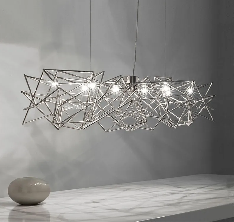 Оригинальная креативная дизайнерская модель геометрической формы для гостиной