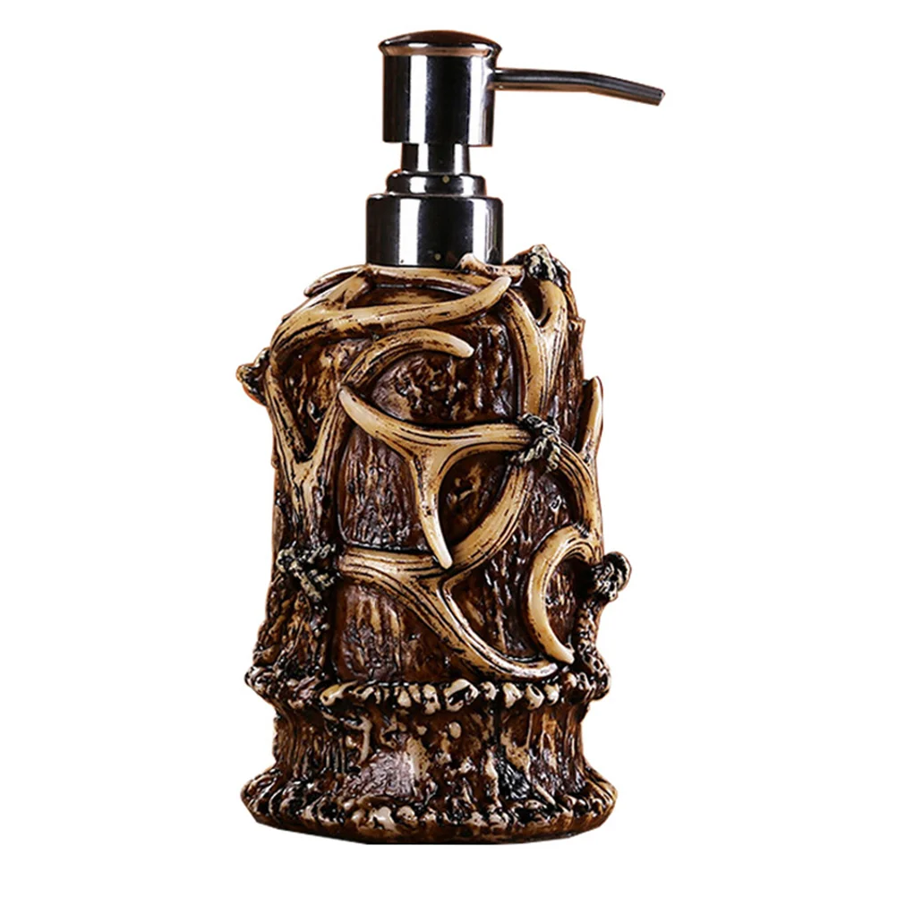 

Rustic Style Hand Sanitizer Bottle Shampoo Dispenser Bottle Household Pump Bottle
