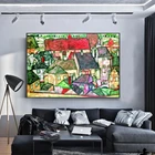 Абстрактная маленькая городская картина Эгона схиеле масляная живопись репликационный постер и печать настенное искусство холст картины декор для гостиной