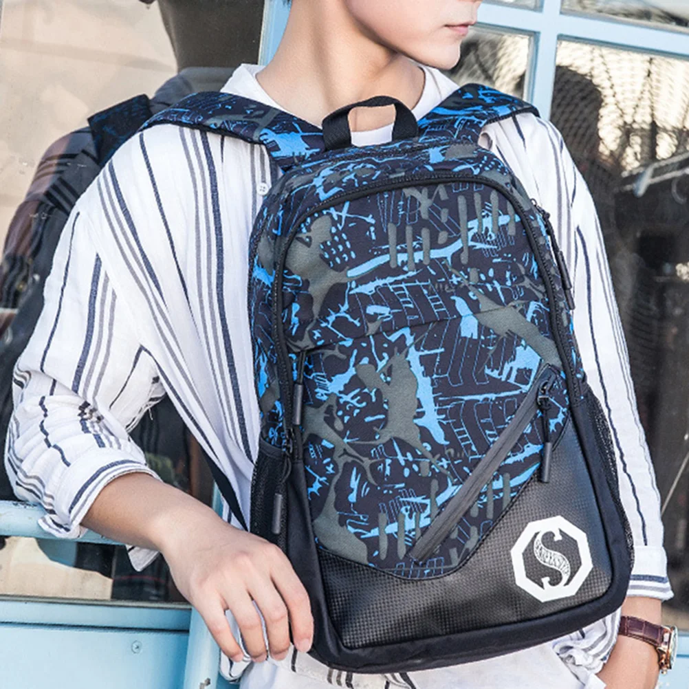 3 в 1 водонепроницаемый школьный рюкзак с USB-портом для зарядки и защитой от кражи |